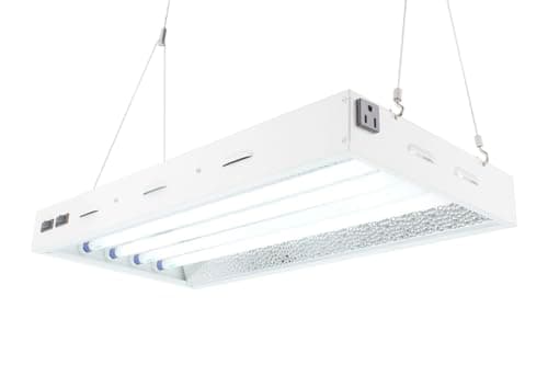 LumiaStar 2Ft 4Lite T5 Grow Lights Panel, 6500K Full Sun Light, 10000 Lumen