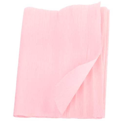 MECCANIXITY Crepe Paper Roll 7.5ft Long 20 Inch Wide for Wedding Ceremony Various Large Festivals Decoration, Light Pink