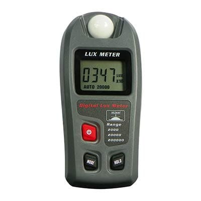 Leaton Light Meter, Digital Luxmeter, Digital Illuminance Meter, Range up to 200,000 Lux, Luxmeter with LCD Display for Plants, Car Headlights, Home & Office LEDs Light Photograph