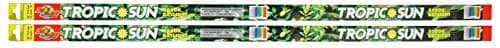 Zoo Med (2 Pack) Tropic Sun 5500K Daylight Fluorescent Bulb T8
