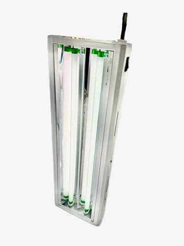 LumiaStar 2Ft 2Bulbs T5 Grow Lights Panel, 6500K Full Sun Light, 5000 Lumen Output