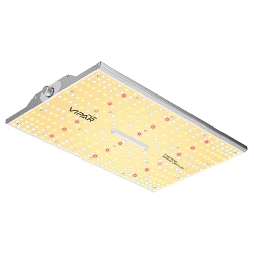 VIPARSPECTRA XS1500 LED Grow Lights for Seed Starting Compatible with Samsung LM301H Diodes and MeanWell Driver, Dimming Daisy Chain Grow Lights for Indoor Plants Full Spectrum for 2x2/3x3 Grow Tent