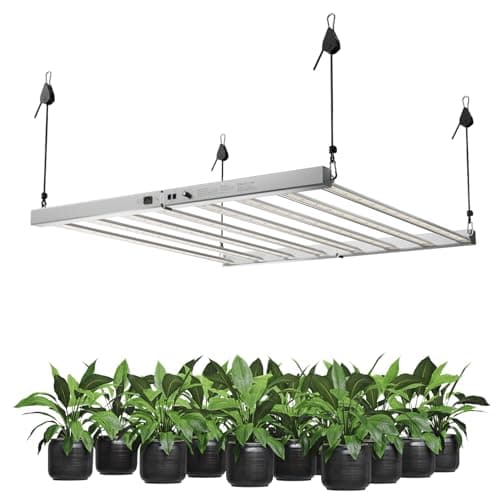 BAYLABS 720W LED Grow Light 2.7 μmol/J Efficiency Dimmable Full Spectrum Grow Lamp for 4x4 5x5 ft Grow Tent Greenhouse Vertical Farms, and hydroponics