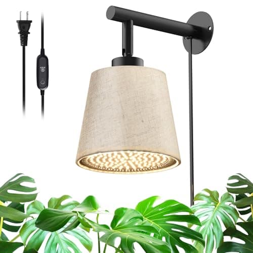 LEASTYLE Wireless Spotlight Indoor,Battery Operated Grow Light for Plants with Remote, LED Cordless Dimmable Picture Lights for Wall Paintings Artwork Display(2 Pack)