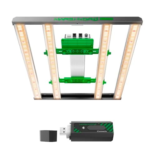 MARS HYDRO FC-E3000 300Watt LED Grow Light 3X3ft Full Spectrum Grow Light Bar and iConnectu Controller