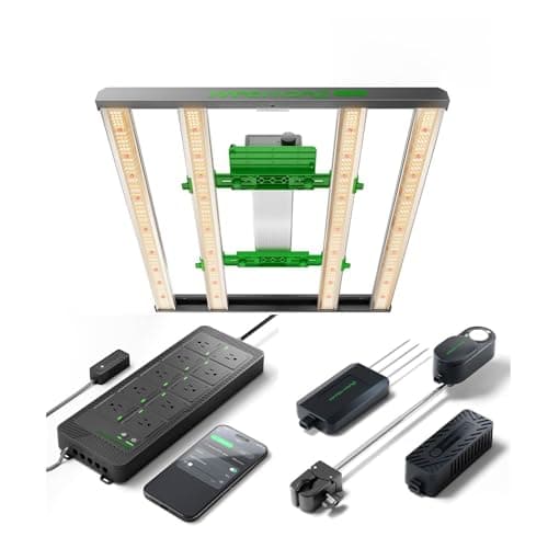 Mars Hydro 2 in 1 Design FC3000 EVO 300W, Samsung LM301H EVO LED Grow Light 3x3 ft Coverage and iHub-Pro and Smart Sensor Kit: PPFD, CO₂, and Soil Sensors