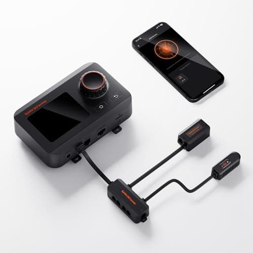 Spider Farmer GGS Controller Kits, Smart Environmental Controller, Temp Humid Light Sensor and Adapter, Ideal for Indoor Grow Cycle System Auto Management