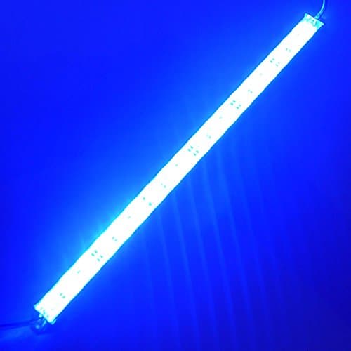 LEDENET 12" Blue 460nm LED Aquarium Fish Tank Light 18LEDs 5050 - Waterproof IP67 Aluminum Lighting 12V DC Grow Bar Light