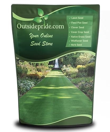 Outsidepride Legacy Fine Fescue Grass Seed Mix - 10 lbs. Shade & Sun Tolerant Blend of Hard, Chewings & Creeping Red with OptiGrowth Coating for Better Establishment