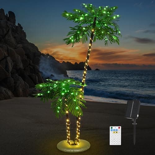 Outdoor Palm Tree Lamp