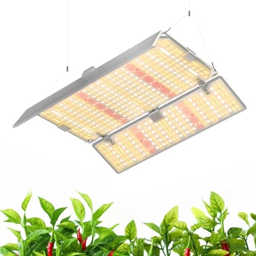 Barrina 4x4 Grow Lights for Indoor Plants Full Spectrum, BU2000 Dimmable, Adjustable LED Grow Light Panel, 816 LEDs, High PPFD, Plant Lights for Indoor Growing, Seedling, Flowering and Fruiting