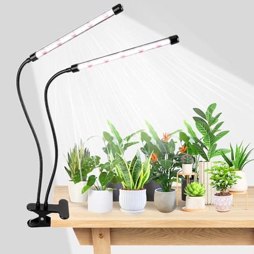 EWPJDK Grow Light 6500K Full Spectrum Plant Grow Lights 84 LED Plant Light with Clip Grow Lamp for Indoor Plants Growing Lamps(1PCS)