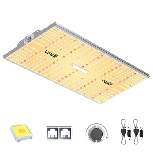 VIPARSPECTRA XS2500 Grow Lights for Seed Starting, 250W Dimmable LED Grow Light with Samsung LM301H Diodes, Dimming Daisy Chain Grow Lights for Indoor Plants Veg Bloom Full Spectrum for 4x2/3x3 Tent
